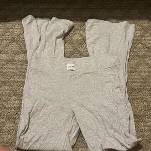 size us small cotton Jockey heather gray women’s yoga pants